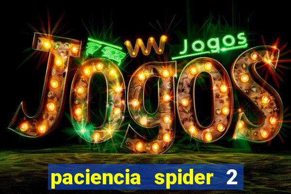 paciencia spider 2 naipes jogar